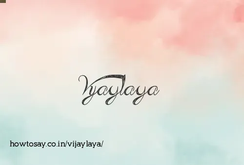 Vijaylaya