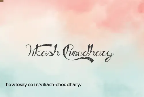 Vikash Choudhary