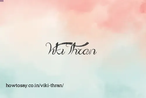 Viki Thran