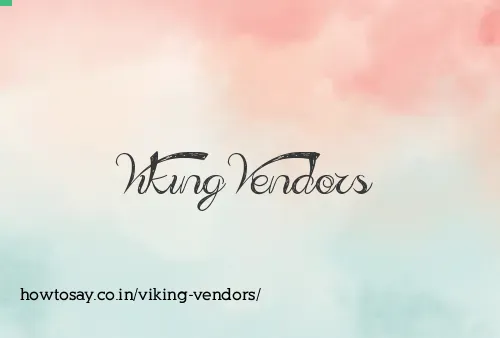 Viking Vendors