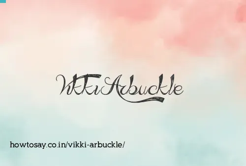 Vikki Arbuckle