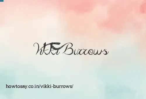 Vikki Burrows