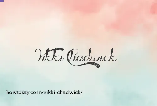 Vikki Chadwick