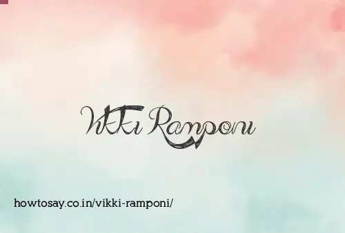 Vikki Ramponi