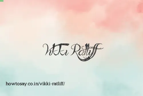 Vikki Ratliff