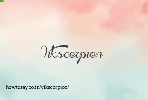 Vikscorpion