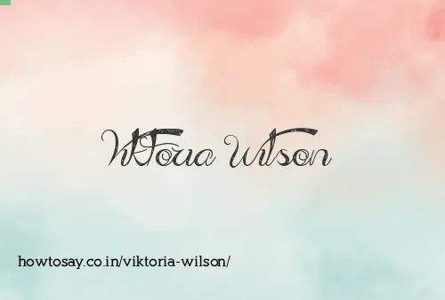 Viktoria Wilson