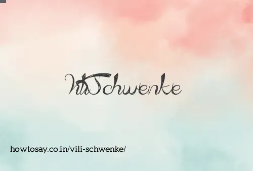 Vili Schwenke