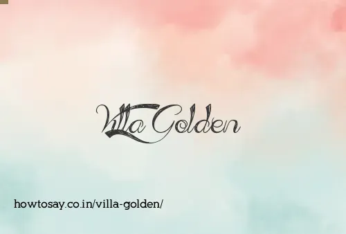 Villa Golden