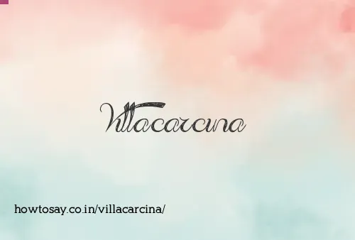 Villacarcina