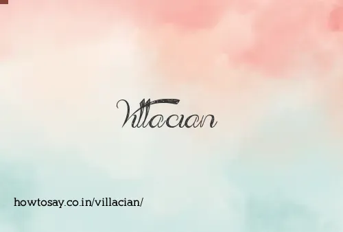 Villacian