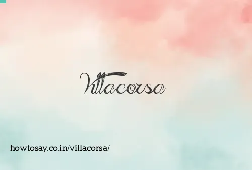 Villacorsa