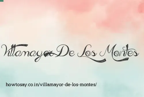 Villamayor De Los Montes