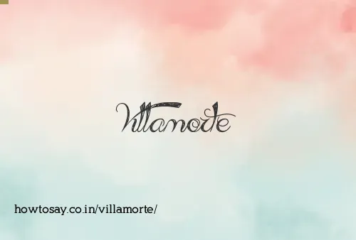 Villamorte