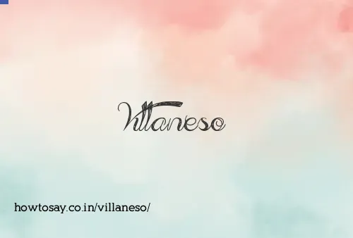 Villaneso