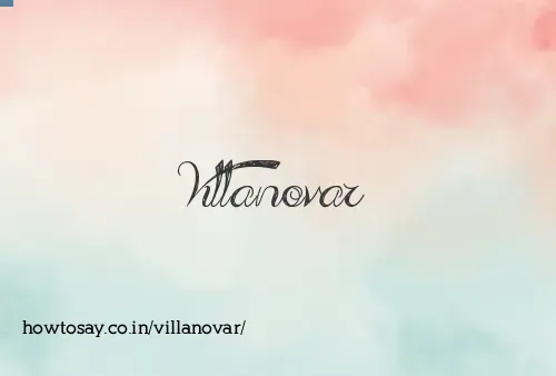 Villanovar