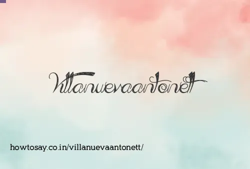 Villanuevaantonett