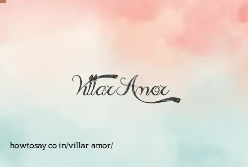 Villar Amor