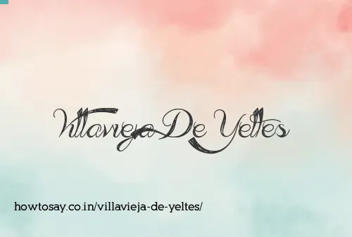 Villavieja De Yeltes