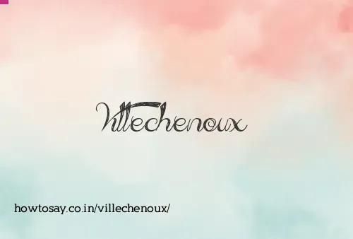 Villechenoux