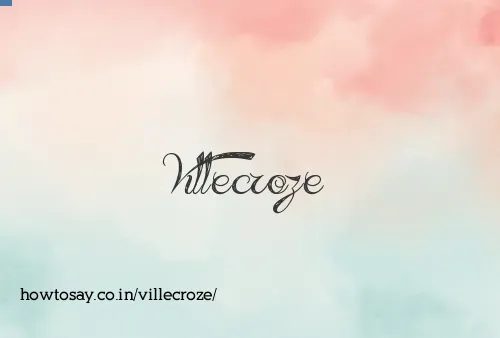 Villecroze