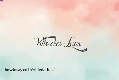 Villeda Luis