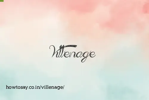 Villenage