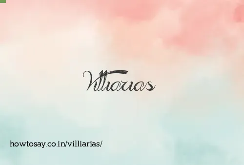 Villiarias