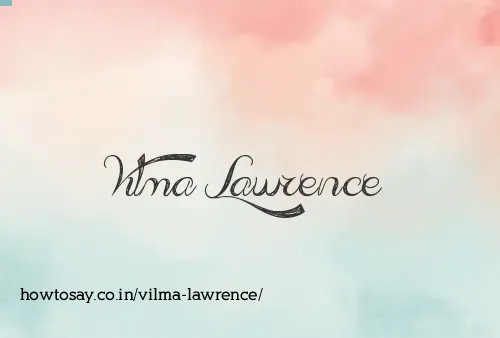 Vilma Lawrence