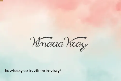 Vilmaria Viray