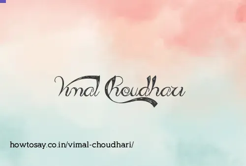 Vimal Choudhari