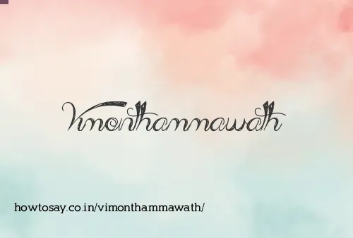 Vimonthammawath