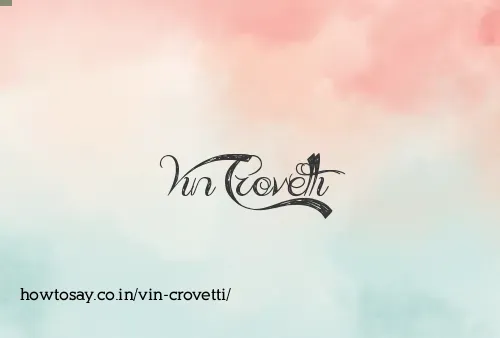 Vin Crovetti