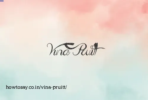Vina Pruitt