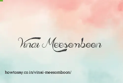 Vinai Meesomboon