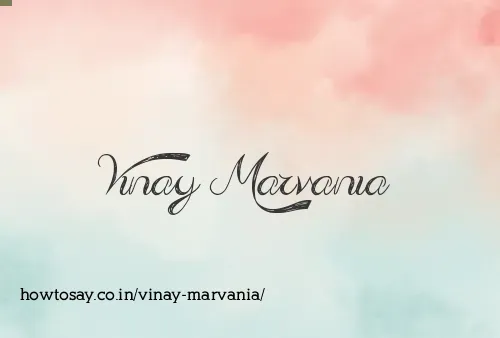 Vinay Marvania
