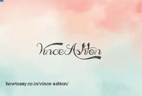 Vince Ashton