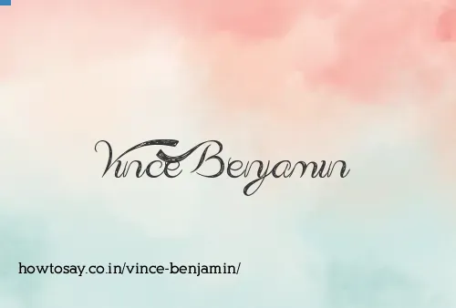 Vince Benjamin