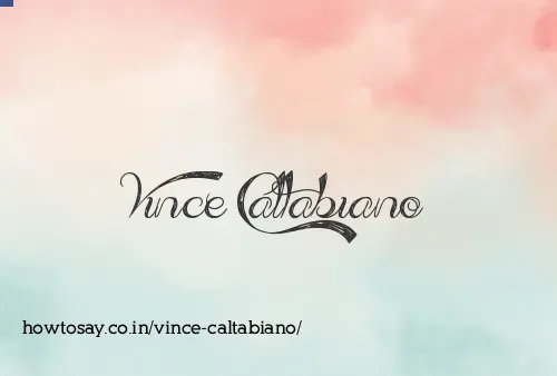 Vince Caltabiano