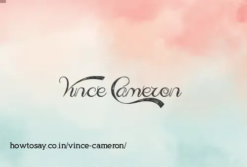 Vince Cameron