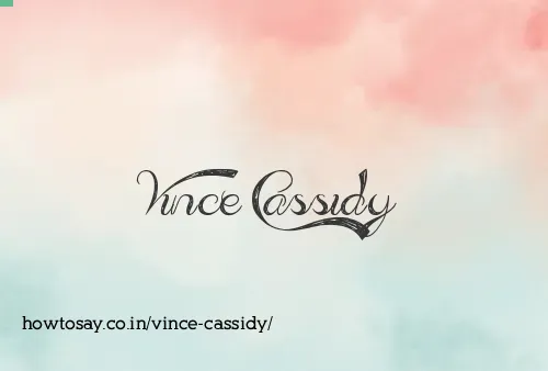 Vince Cassidy