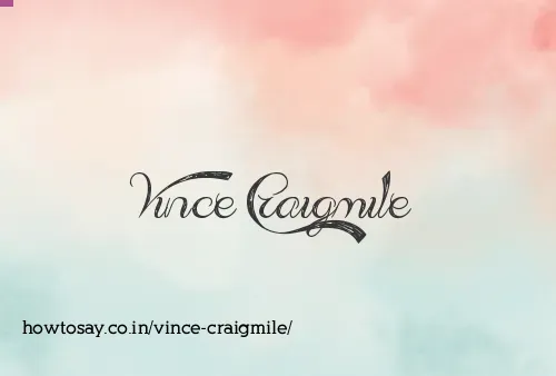 Vince Craigmile