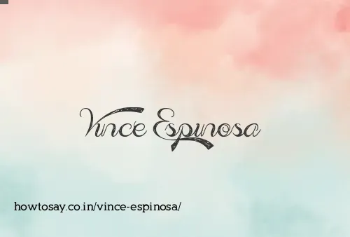 Vince Espinosa
