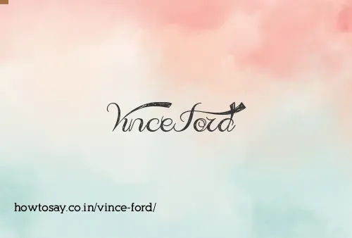 Vince Ford