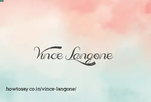 Vince Langone