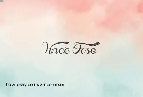 Vince Orso