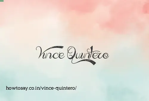 Vince Quintero