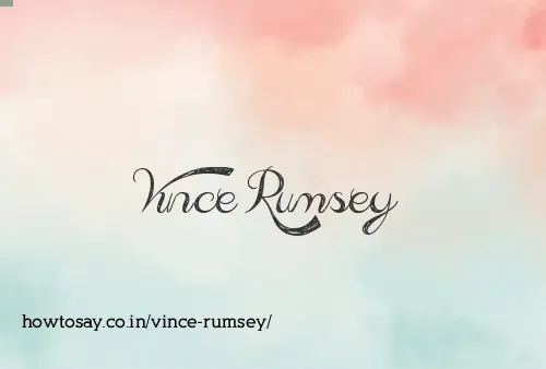 Vince Rumsey