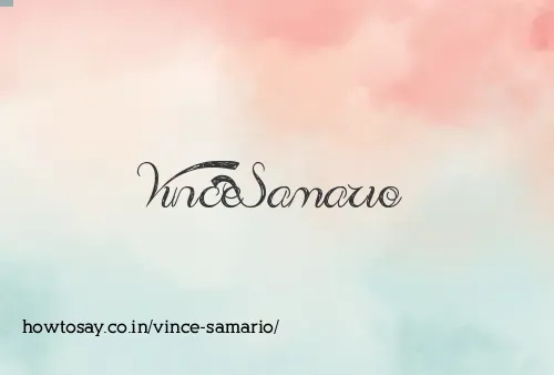 Vince Samario