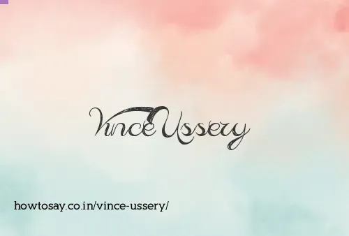 Vince Ussery